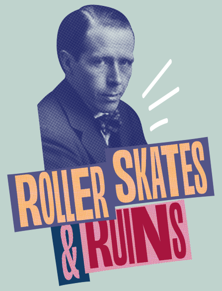 Roller Skates & Ruins Photo of William Orpen